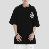 ราคา Couple Matching Short-Sleeve Crew Neck Lettering T-Shirt (1129116559)