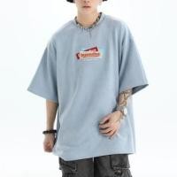 ราคา Couple Matching Short-Sleeve Crew Neck Lettering T-Shirt (1129115826)