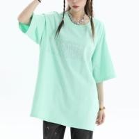 ราคา Couple Matching Short-Sleeve Crew Neck Lettering T-Shirt (1129115990)