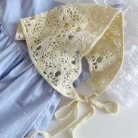 ราคา Plain Crochet Knit Headkerchief Off-White - One Size (1129143561)