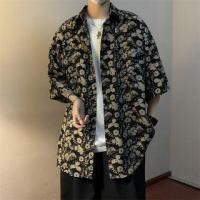 ราคา Elbow-Sleeve Floral Print Shirt (1123667404)