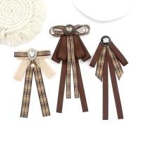 ราคา Plaid Ribbon Brooch (Various Designs) (1129350412)