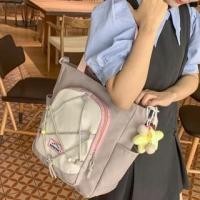 ราคา Drawstring Panel Crossbody Tote Bag (1129371467)