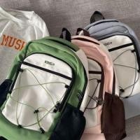 ราคา Lettering Color Block Backpack (1129544071)
