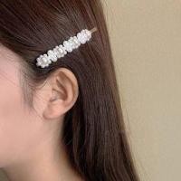 ราคา Flower Faux Pearl Hair Clip 1 Pc - Off-White - One Size (1129726014)