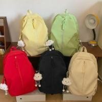 ราคา Plain Zip Nylon Backpack (1129990882)