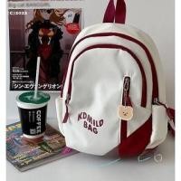 ราคา Lettering Color block Backpack / Bag Charm / Set (1130051694)