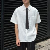 ราคา Short-Sleeve Pocketed Plain Shirt (1130112093)