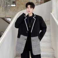 ราคา Glen Plaid Panel Blazer (1105682213)