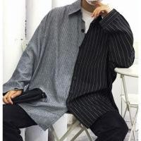 ราคา Long-Sleeve Pinstriped Panel Shirt (1068594141)