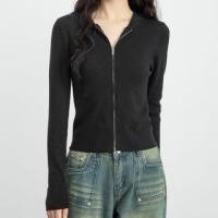 ราคา Plain Zip Up Hooded Zip Jacket (1130505271)