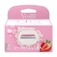 ราคา Gillette Japan - Venus Comfortglide Strawberry Field Razor For Moist Skin Body Blade Refill 3pcs (1130547429)