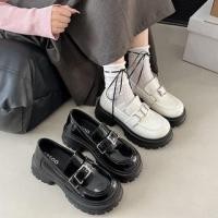 ราคา Buckled Platform Loafers (1130561790)