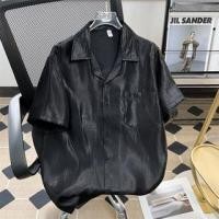 ราคา Short-Sleeve Pocketed Plain Shirt (1130631343)