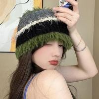 ราคา Fringed Color Block Knit Beanie (1130694081)