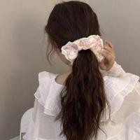 ราคา Floral Hair Tie Pink & Off-White - One Size (1128383240)