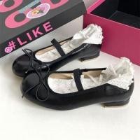 ราคา Chunky Heel Plain Bow Accent Faux Leather Mary Jane Pumps (1130839050)