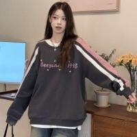 ราคา Round Neck Lettering Raglan Pullover (1130933478)