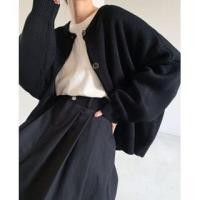 ราคา Plain Loose-Fit Cardigan (1130936086)