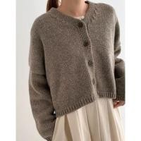 ราคา Plain Loose-Fit Cardigan (1130936049)