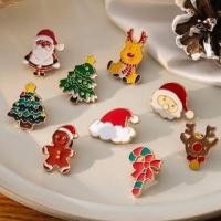 ราคา Christmas Glaze Alloy Brooch (Various Designs) (1125906482)