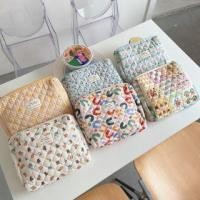 ราคา Print Quilted Zip Makeup Pouch (1116420845)