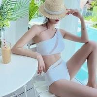 ราคา Set: One Shoulder Bikini Top + Cutout Bikini Bottom (1092969605)