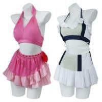 ราคา Final Fantasy VII Rebirth Aerith Gainsborough / Tifa Lockhart Cosplay Costume Set (1131044601)