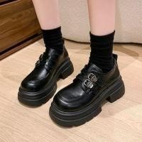 ราคา Platform Buckled Loafers (1131178231)