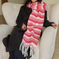 ราคา Color Block Fringed Scarf (1131429501)