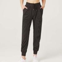ราคา Drawstring Waist Plain Cropped Sweatpants (1131441610)