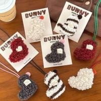 ราคา Lettering Applique Faux Shearling Bag Charm / Brooch / Hair Clip (Various Designs) (1131622271)