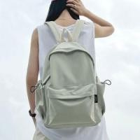 ราคา Plain Canvas Zip Backpack (1131705197)