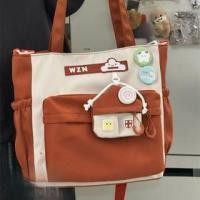 ราคา Cartoon Panel Crossbody Tote Bag (1131935928)