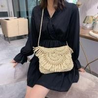 ราคา Straw Fringed Crossbody Bag (1077642739)