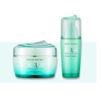 ราคา NATURE REPUBLIC - Super Aqua Max Combination Watery Cream 80ml + Essence 42ml - For Combination Skin (1044940684)