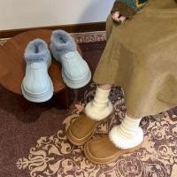 ราคา Fleece-Lined Platform Slip-Ons (1132260929)