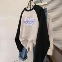 ราคา Crew Neck Lettering Print Raglan Pullover (1132290167)
