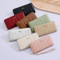 ราคา Quilted Faux Leather Long Wallet (1132291622)