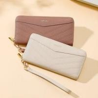ราคา Quilted Faux Leather Long Wallet (1132316516)