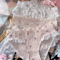 ราคา Floral Ruffle Trim Panties (1132361175)