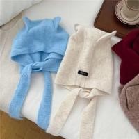 ราคา Ear Accent Knit Bonnet Hat (1132353832)