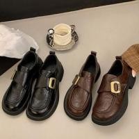 ราคา Buckled Platform Loafers (1132393504)