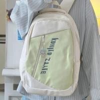 ราคา Lettering Color Block Backpack / Bag Charm / Set (1132418659)