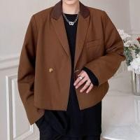 ราคา Two-Tone Panel Cropped Blazer (1107112208)