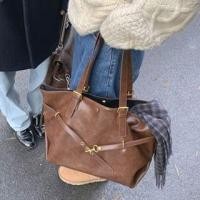 ราคา Buckled Faux Leather Tote Bag (1132730865)