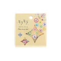 ราคา WorldCraft KiraKira Clear Flake Seal Sticker Candy 36pcs (12 Patterns×3pcs) One Size (1124070615)