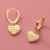 ราคา S925 Sterling Silver Lettering Heart Drop Earring (1132786956)