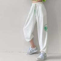 ราคา High Waist Lettering Harem Pants (1132822810)