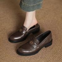 ราคา Flower Buckled Loafers (1132834154)